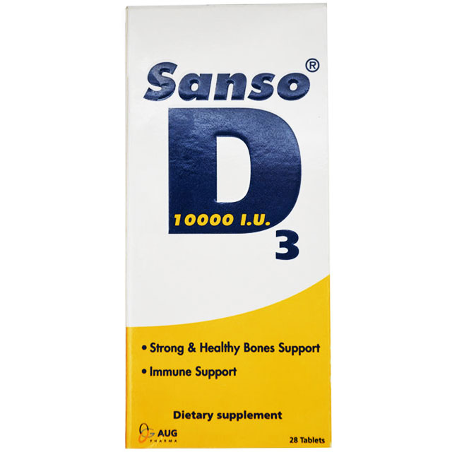 Sanso D3 10000Iu 28 Tablets image number 0