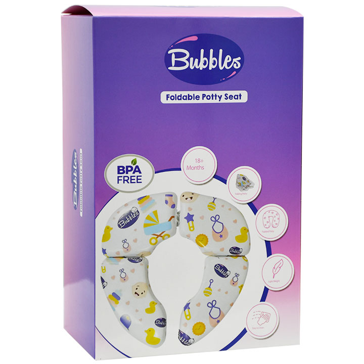 Bubbles Foldable Potty Seat image number 0