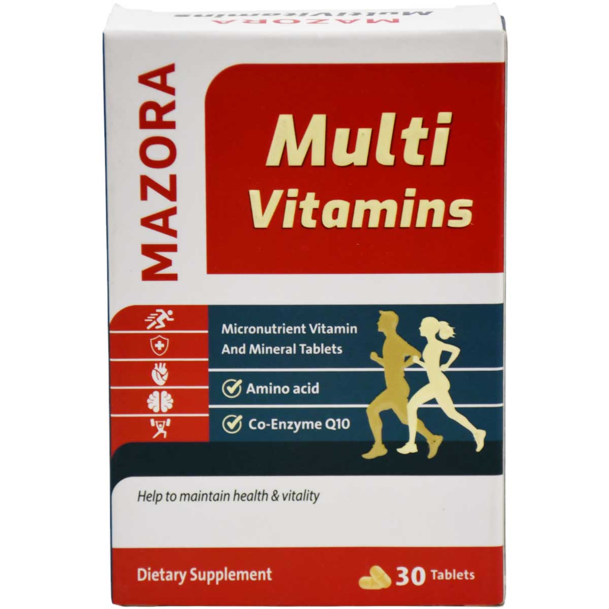 Mazora Multi Vitamins 30 Tablets image number 0