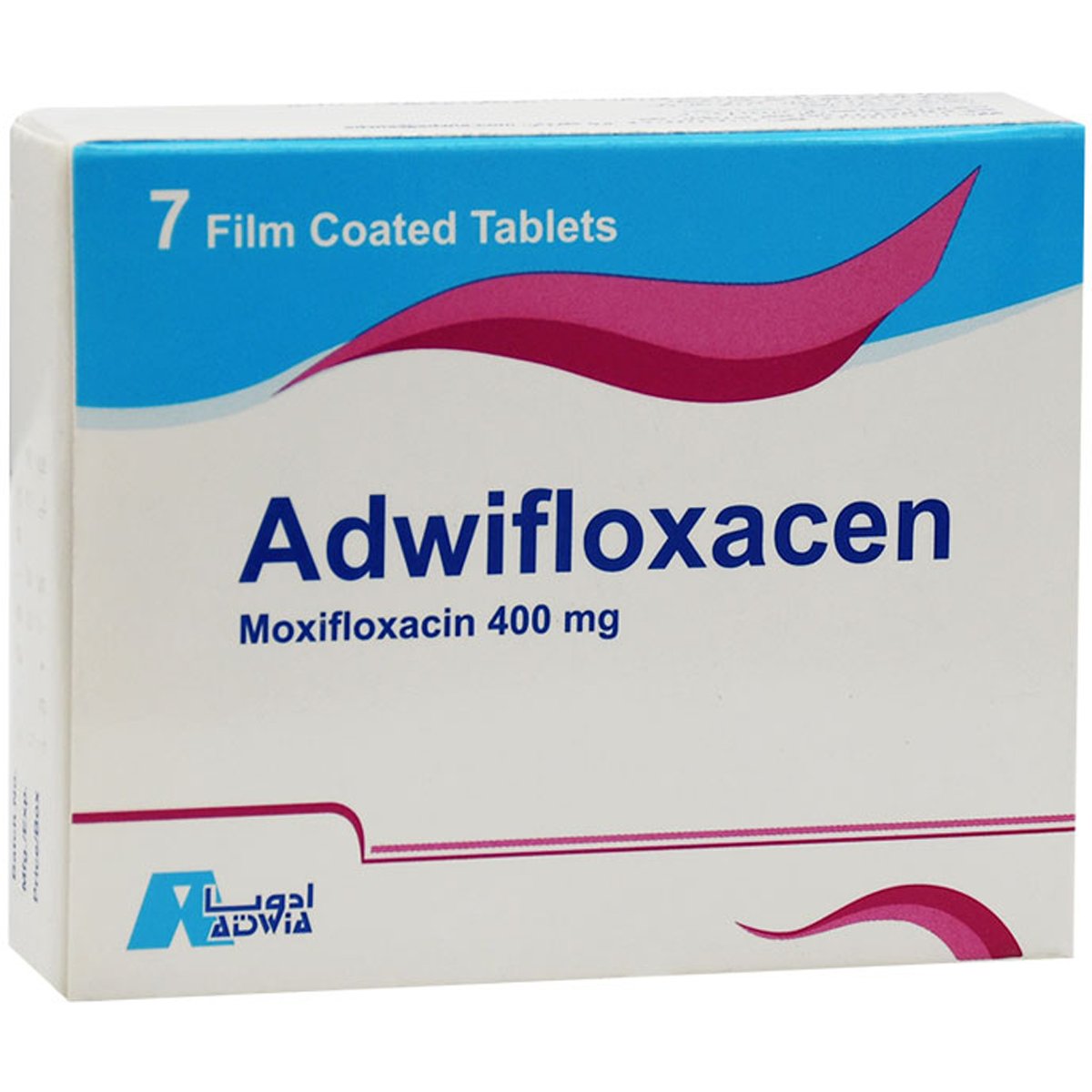 Adwifloxacen 400mg 7 Film Coated Tablets image number 0