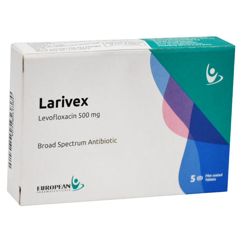 Larivex 500mg 5 Tablet image number 0