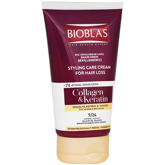 Bioblas Collagen and Keratin Styling Cream 150ml image number 0