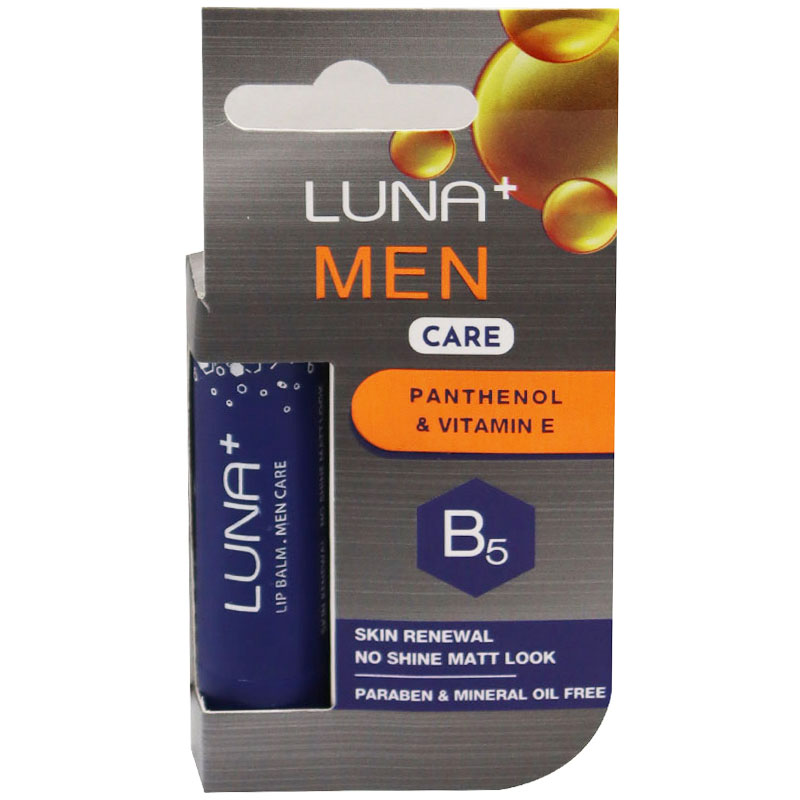 Luna+ Men Care Lip Balm 3.5 gm image number 0