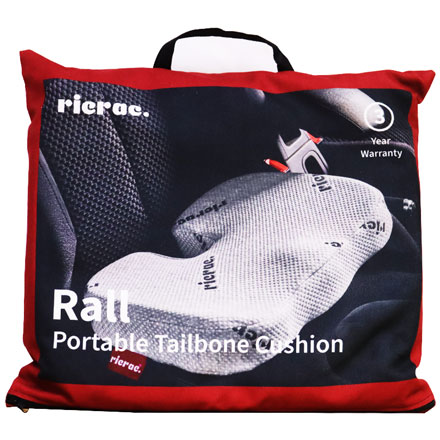 Ricrac Rall Portable Tailbone Cushion Black image number 0