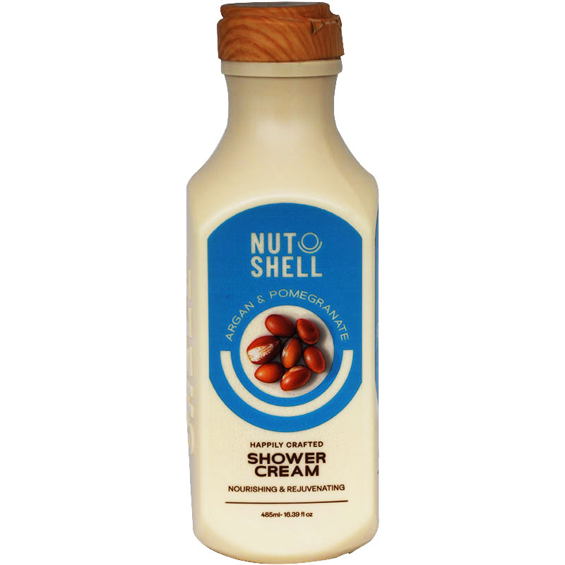 Nut Shell Argan and Pomegranate Shower Cream 485ml image number 0