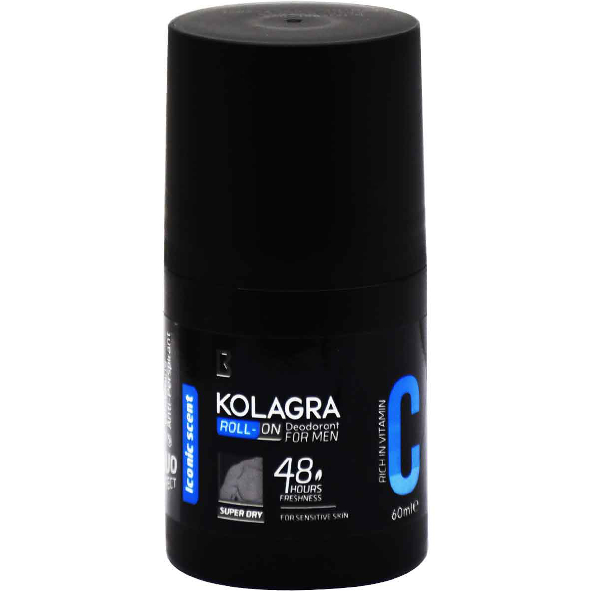 Kolagra Iconic Scent Deodorant Roll On for Men 60 ml image number 0