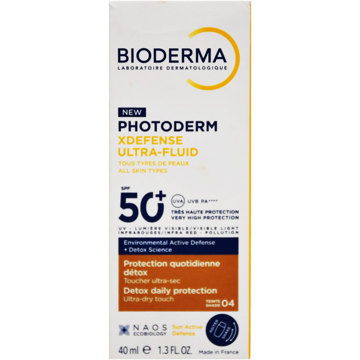 Bioderma Photoderm XDefense Ultra Fluid Tint 04 (50+) 40ml image number 0
