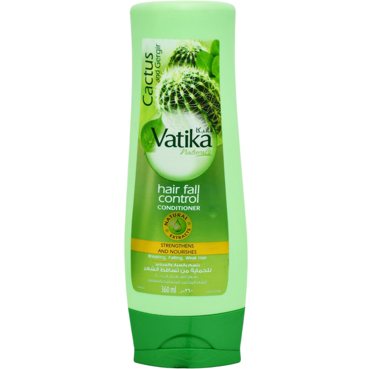 Vatika Cactus and Gergir Hair Fall Control Conditioner 360ml image number 0