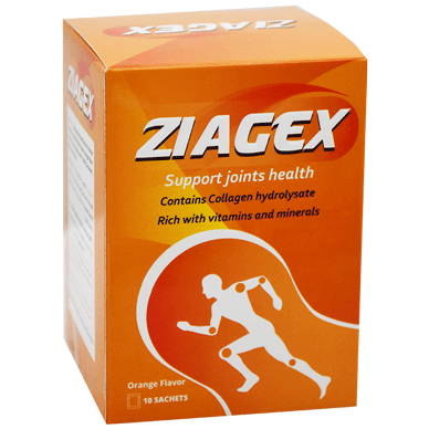 Ziagex Orange Flavor 10 Sachet image number 0