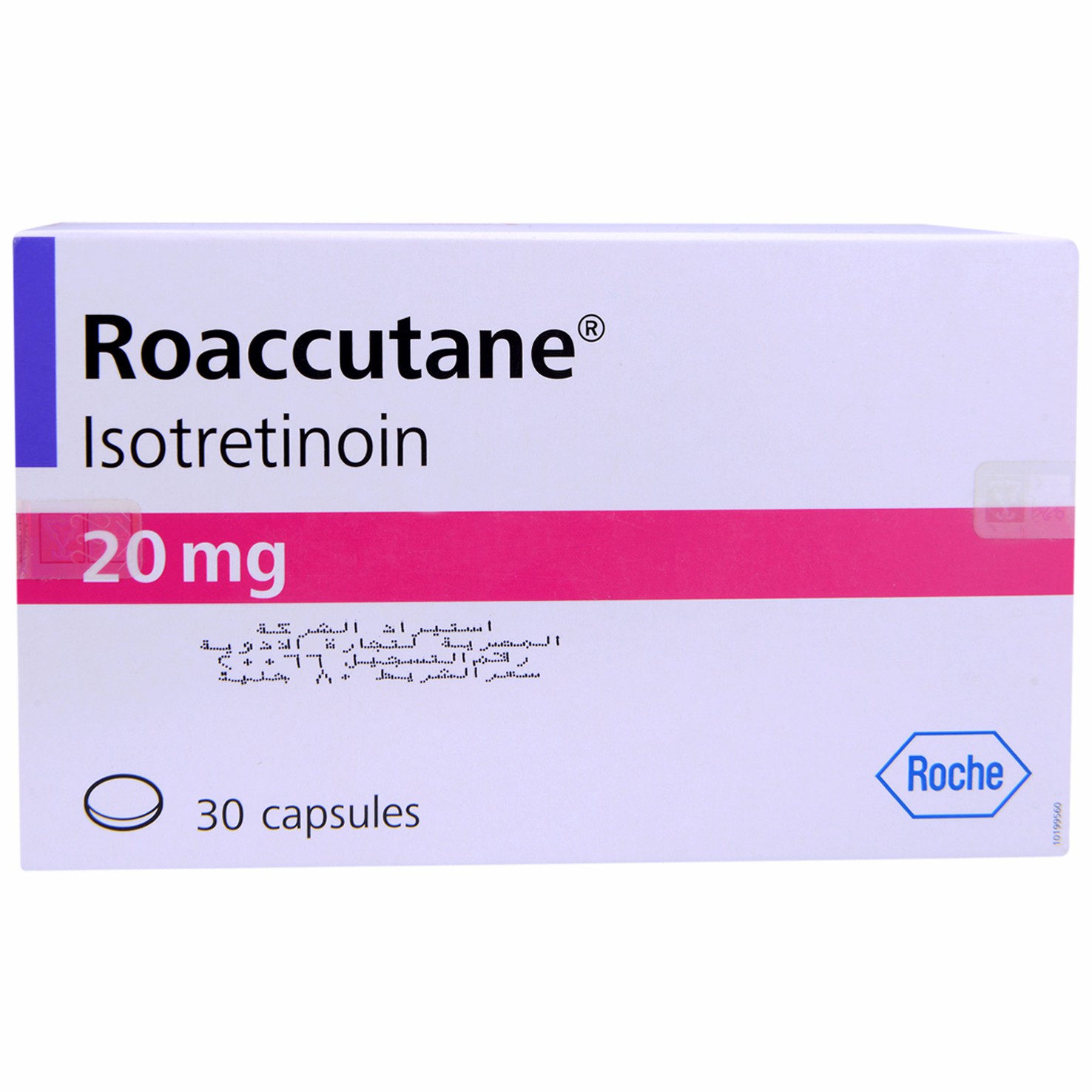 Roaccutane 20mg 30 Capsules image number 0