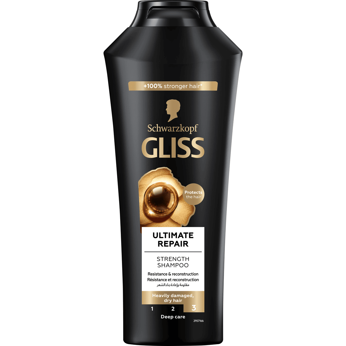Gliss Ultimate Repair Damaged & Dry Hair Shampoo 400ml image number 0