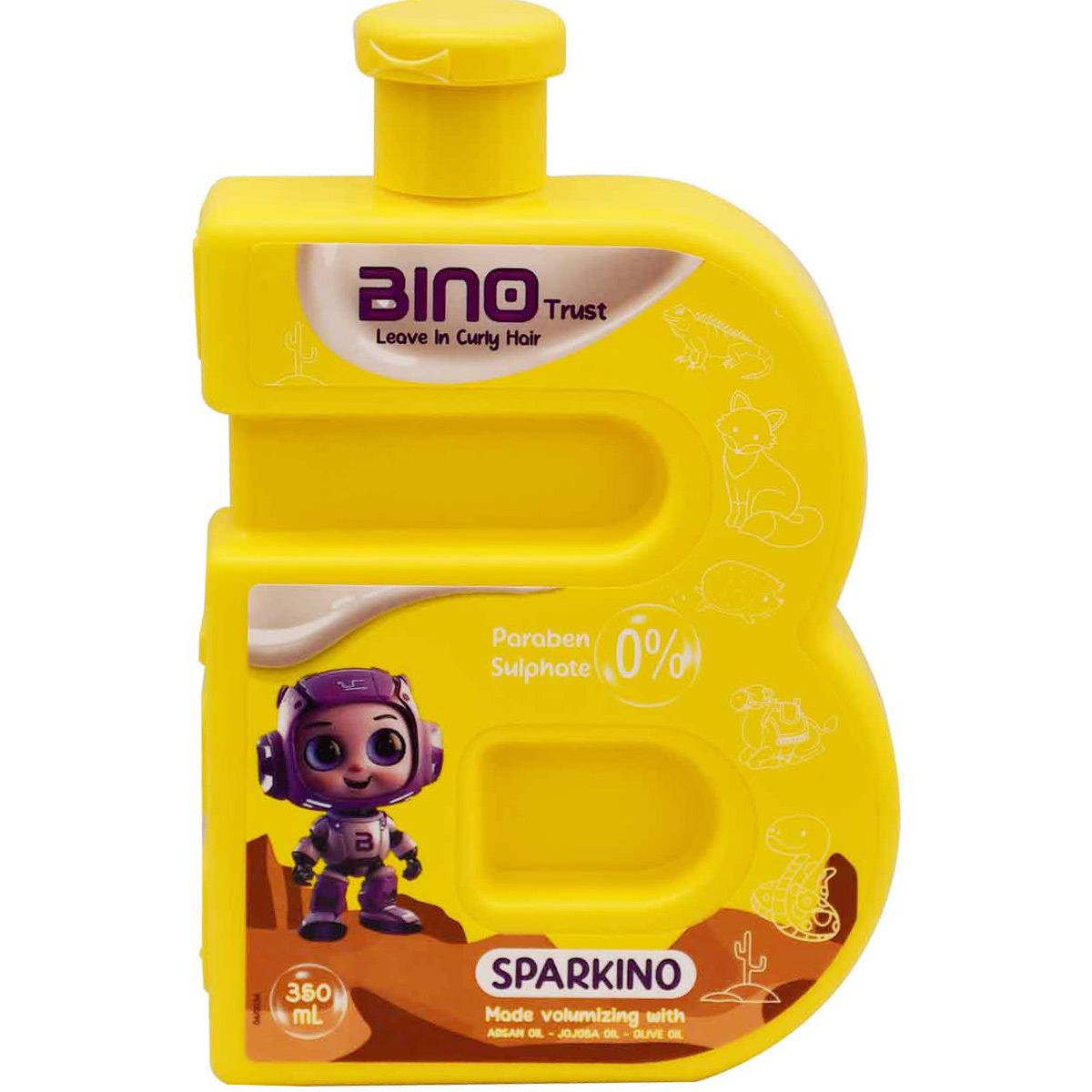 Binotrust Leave In Curly Hair Sparkino 350 ml image number 0