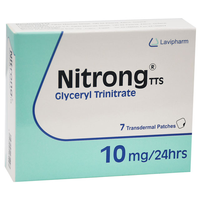 Nitrong Tts (10mg/24 hour) 7 Transdermal Patch image number 0