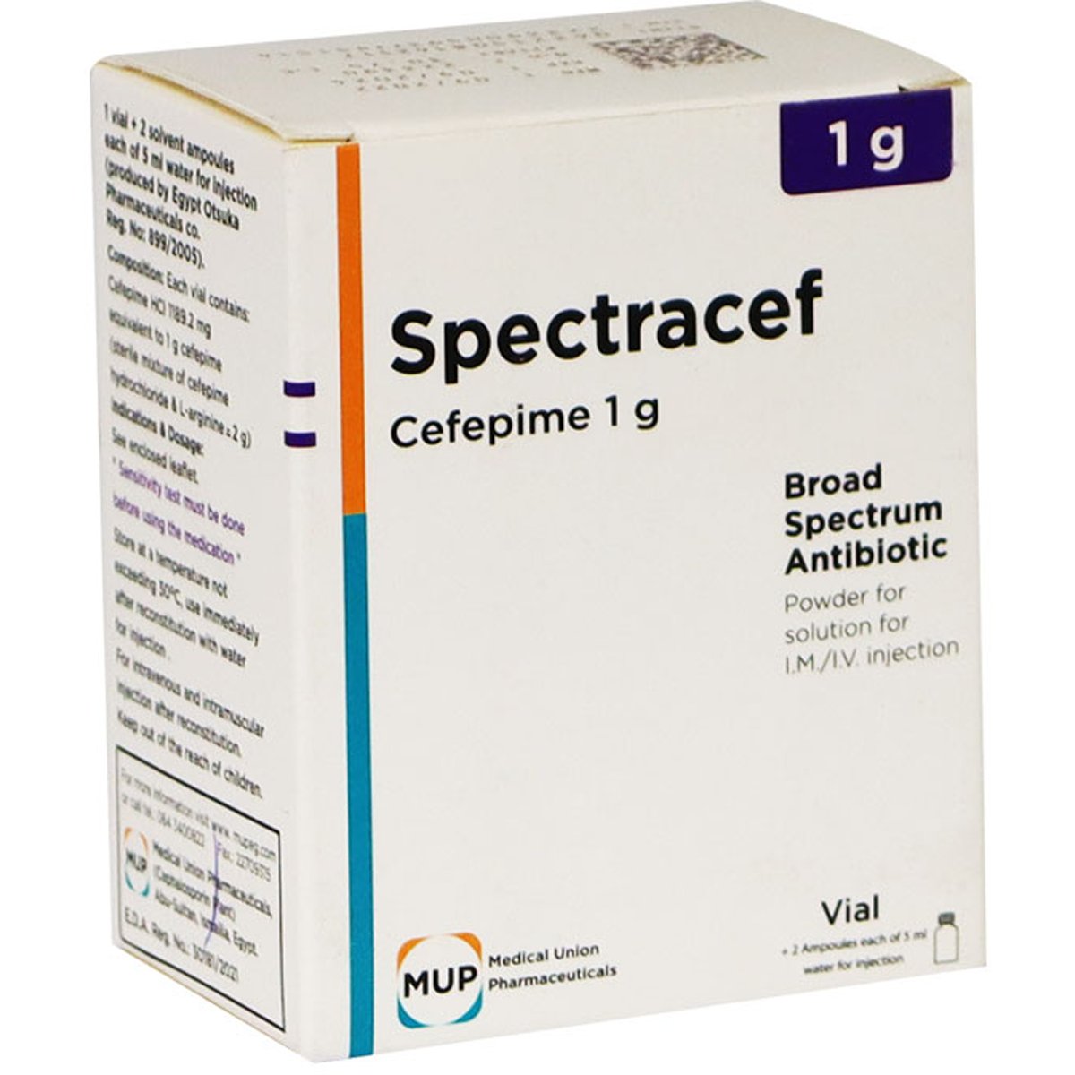 Spectracef 1Gm (Im/Iv) 1 Vial image number 0