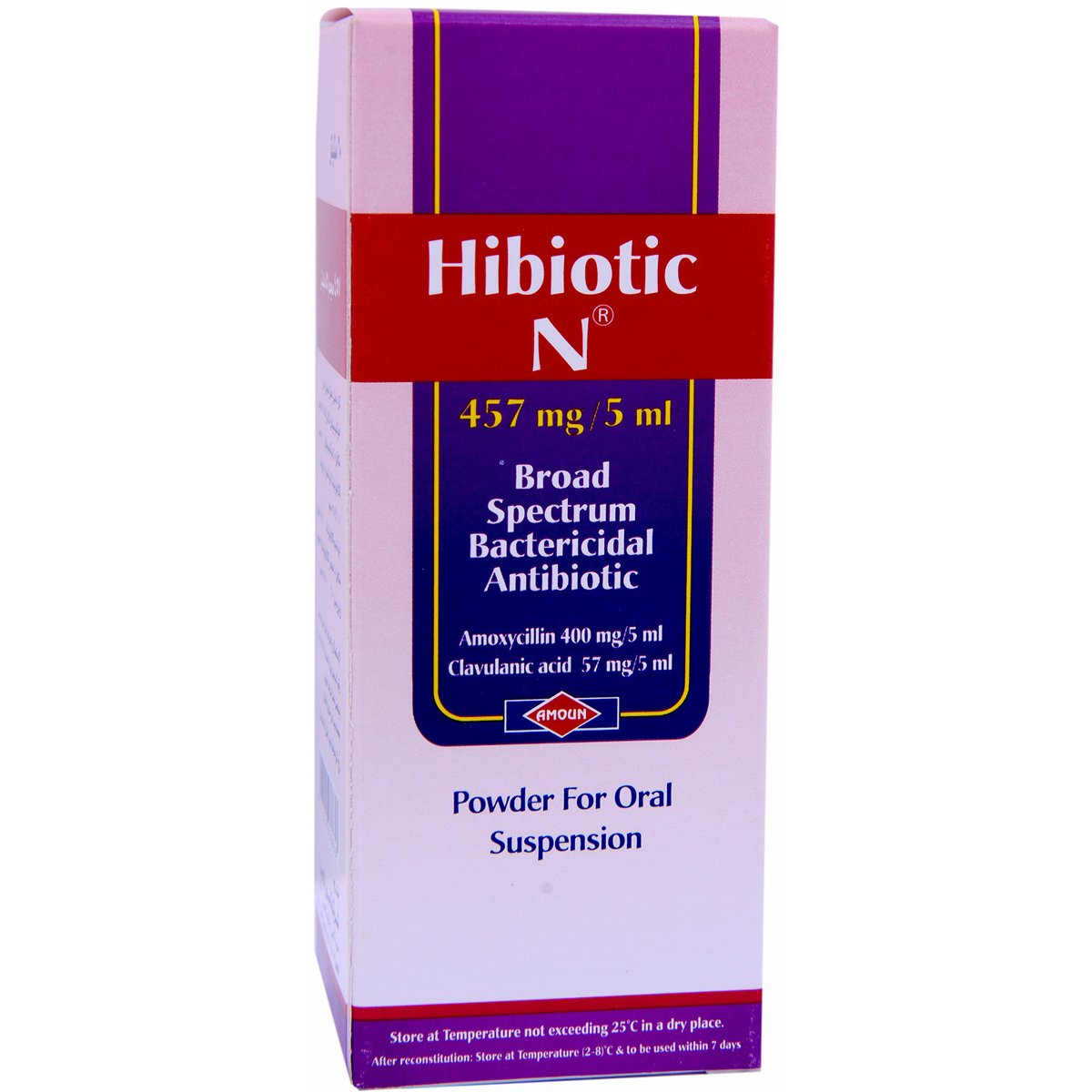 Hibiotic N 457Mg/5ml (60ml) Suspension image number 0