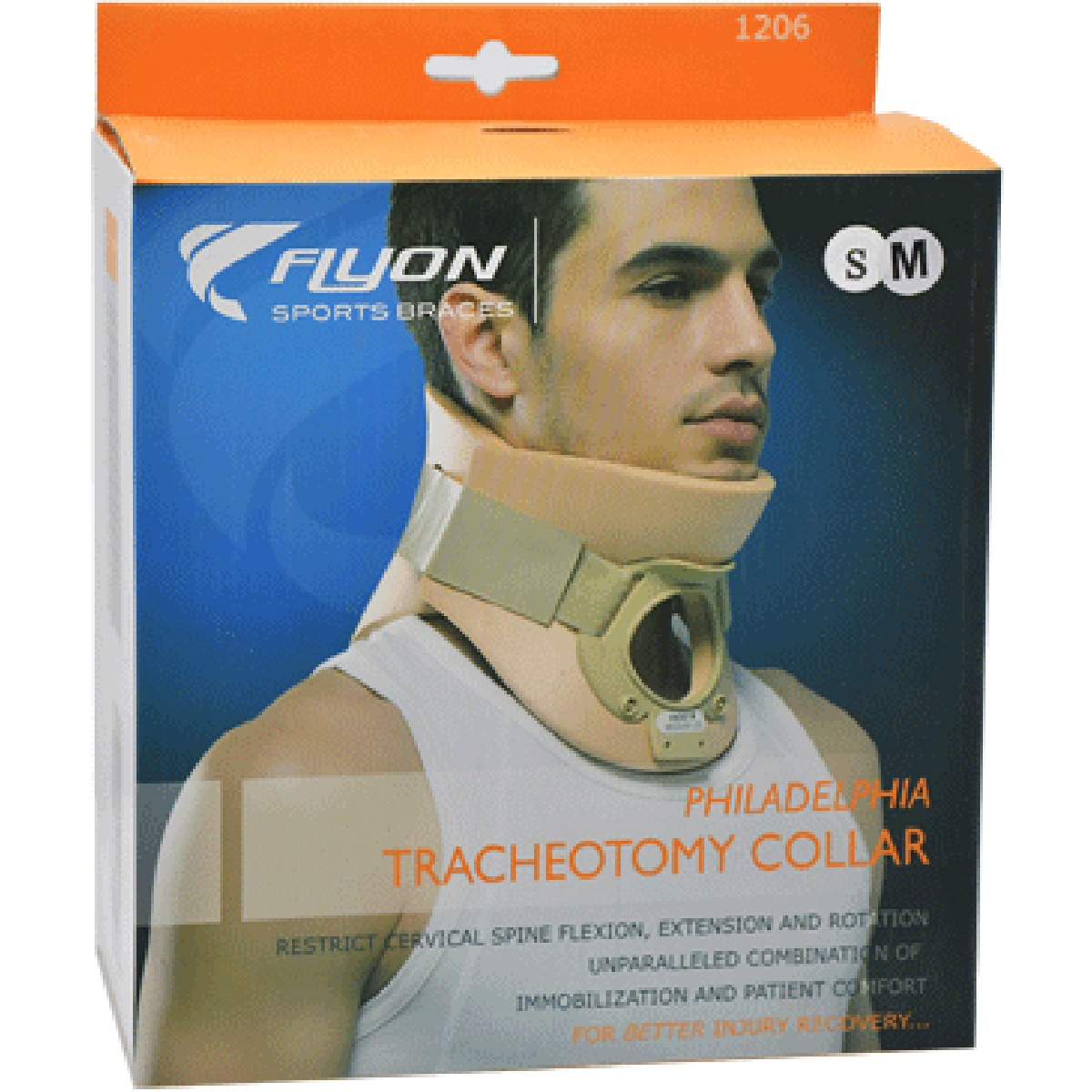 Flyon Philadelphia Tracheotomy Collar Small & Medium /1206 image number 0