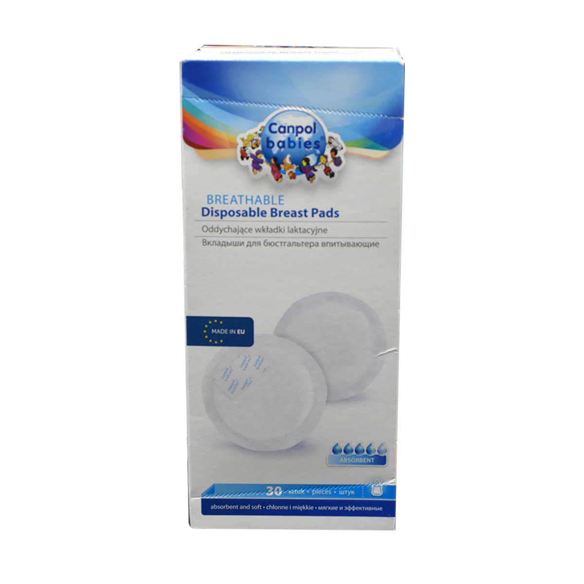 Canpol Disposable Breast Pads 30pcs/1-653 image number 0