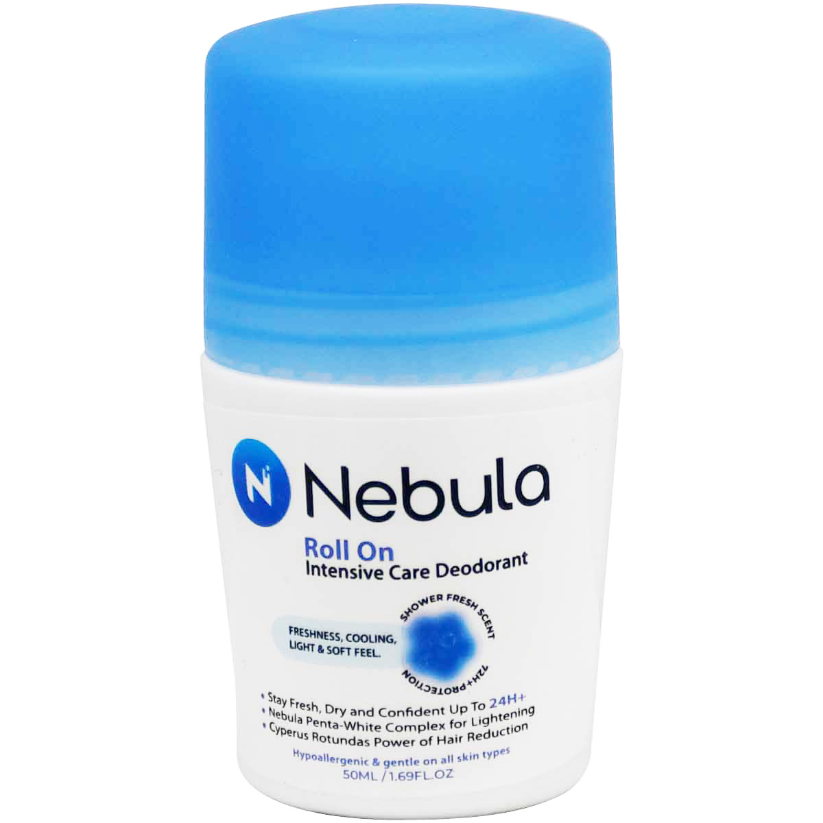 Nebula Shower Fresh Scent Deodorant Roll On For Women 50 ml image number 0