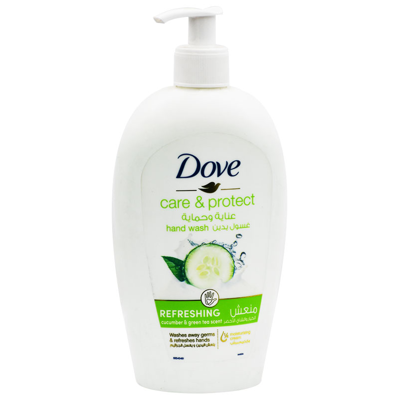 Dove Cares & Protect Refreshing Hand Wash 500ml image number 0
