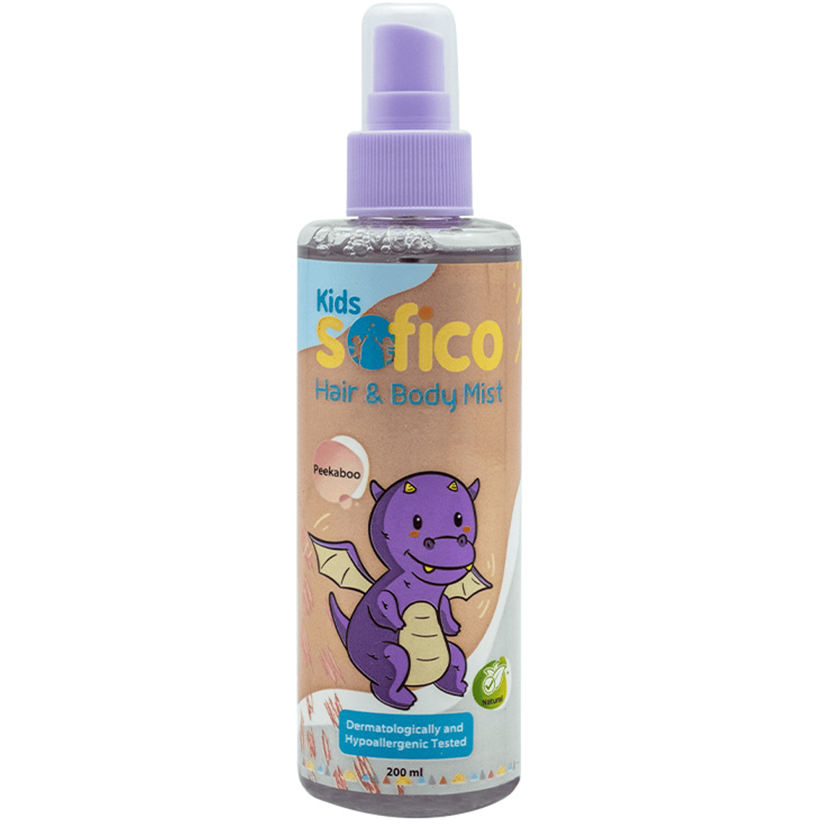 Sofico Hair and Body Mist Peekaboo 200ml image number 0