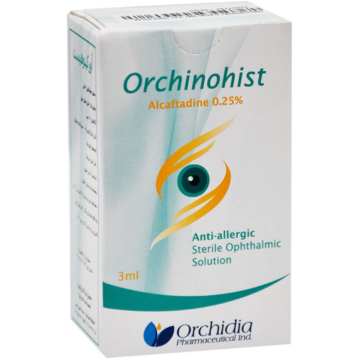 Orchinohist 0.25% 3ml Eye Drop image number 0