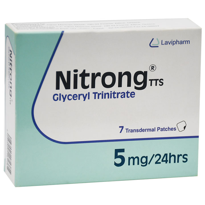 Nitrong Tts (5mg/24 hour) 7 Transdermal Patch image number 0