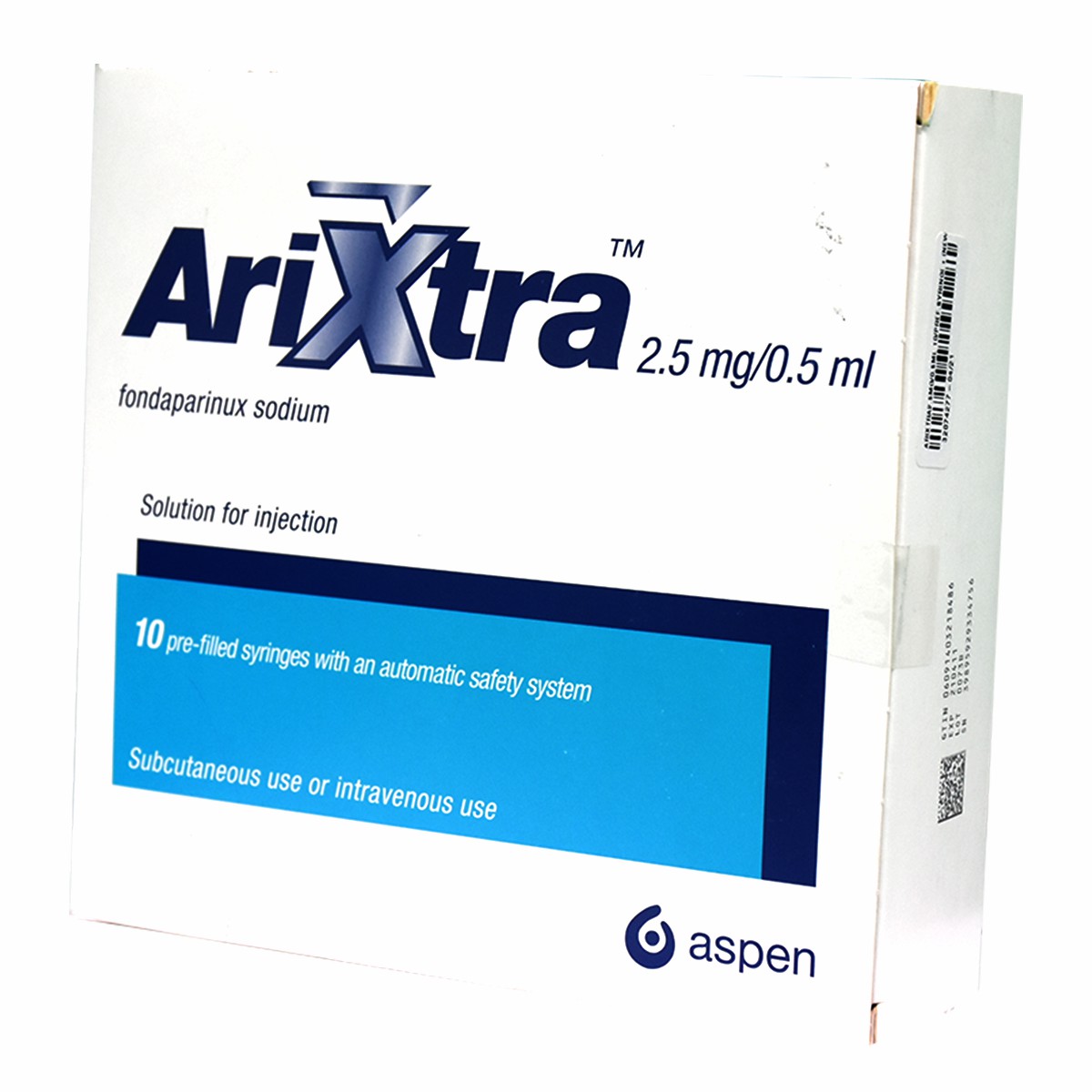 Arixtra2.5Mg/0.5ml 10 Prefilled Syringe image number 0