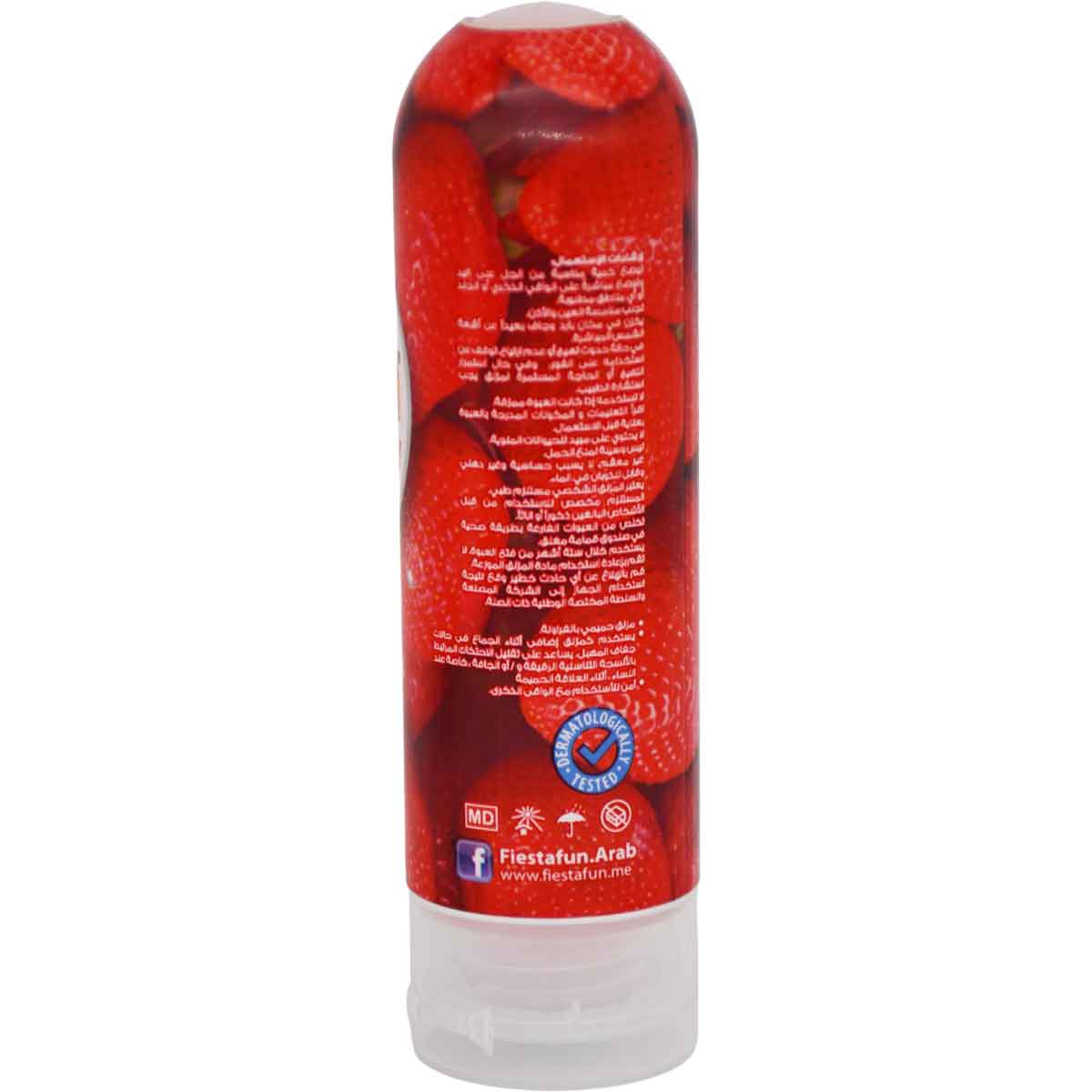 Fiesta (Lubricant) Strawberry Gel 100ml image number 1