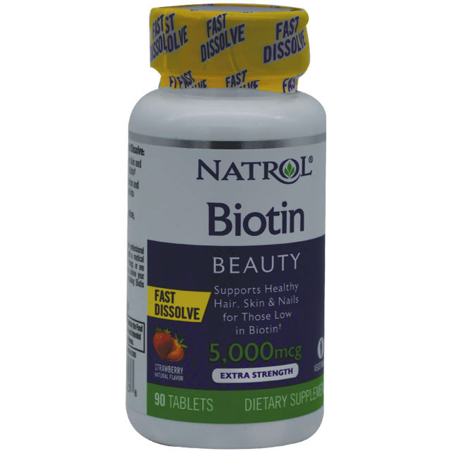 Natrol Biotin 5000&micro; 90 Tablet image number 0