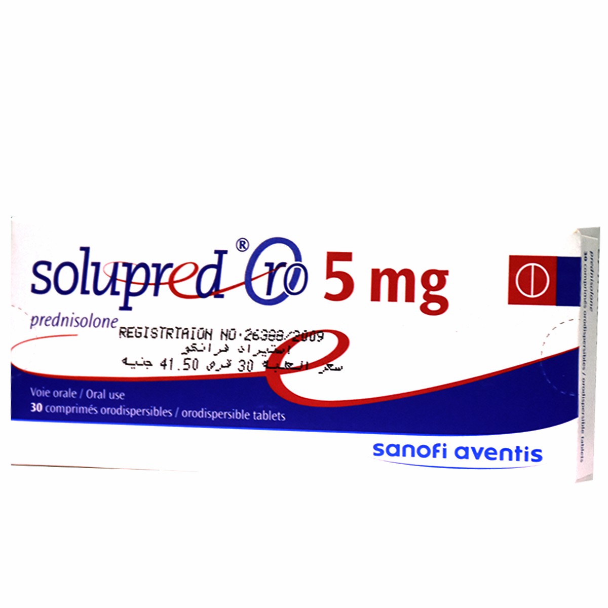 Solupred Oro 5mg 30 Tablets image number 0