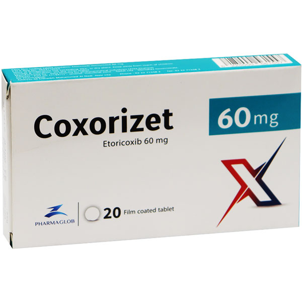 Coxorizet 60mg 20 Film Coated Tablets image number 0