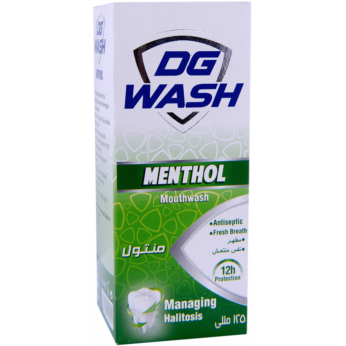 Dg Wash Menthol 125ml Mouthwash image number 0