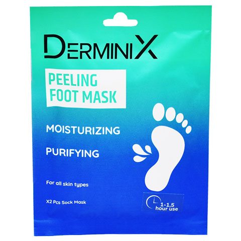 Derminix Peeling Foot Mask Moisturizing 25gm image number 0