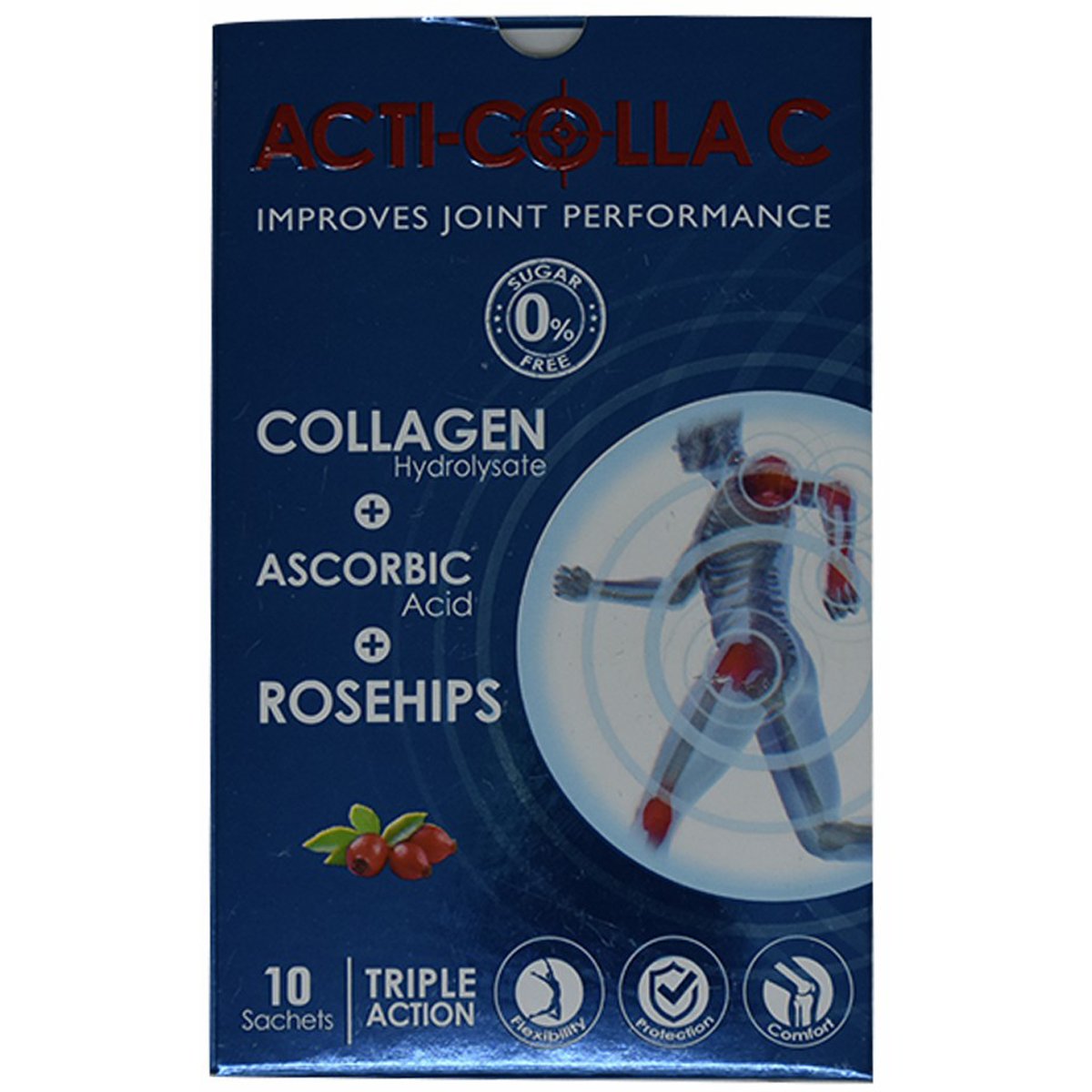 Acti Colla C (Sugar Free + Vitamin C) 10 Sachets image number 0