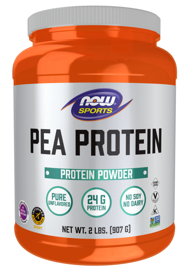 Now Pea Protein Pure Unflavored 907gm image number 0