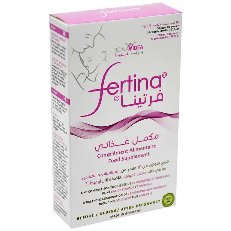 Bonavidea Fertina 30 Hard Capsule+30 Soft Capsule image number 0