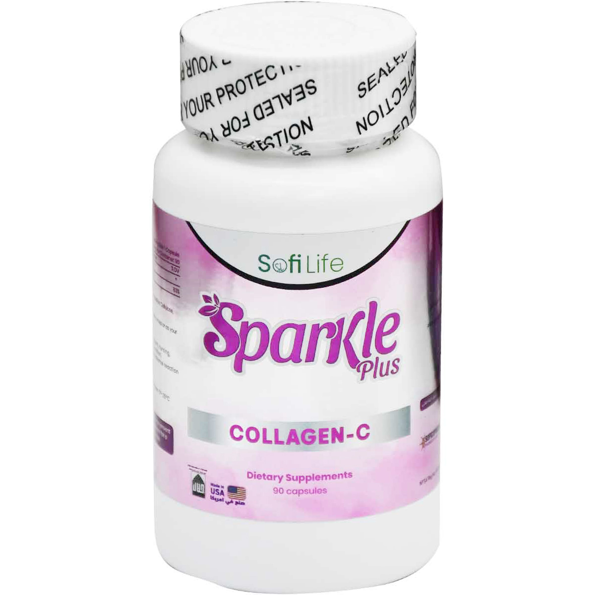 Sofi Life Sparkle Plus Collagen-C 90 Capsules image number 0
