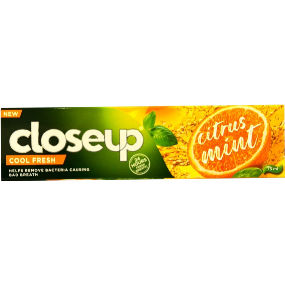 Close Up Cool Fresh Citrus Mint Toothpaste 75ml image number 0