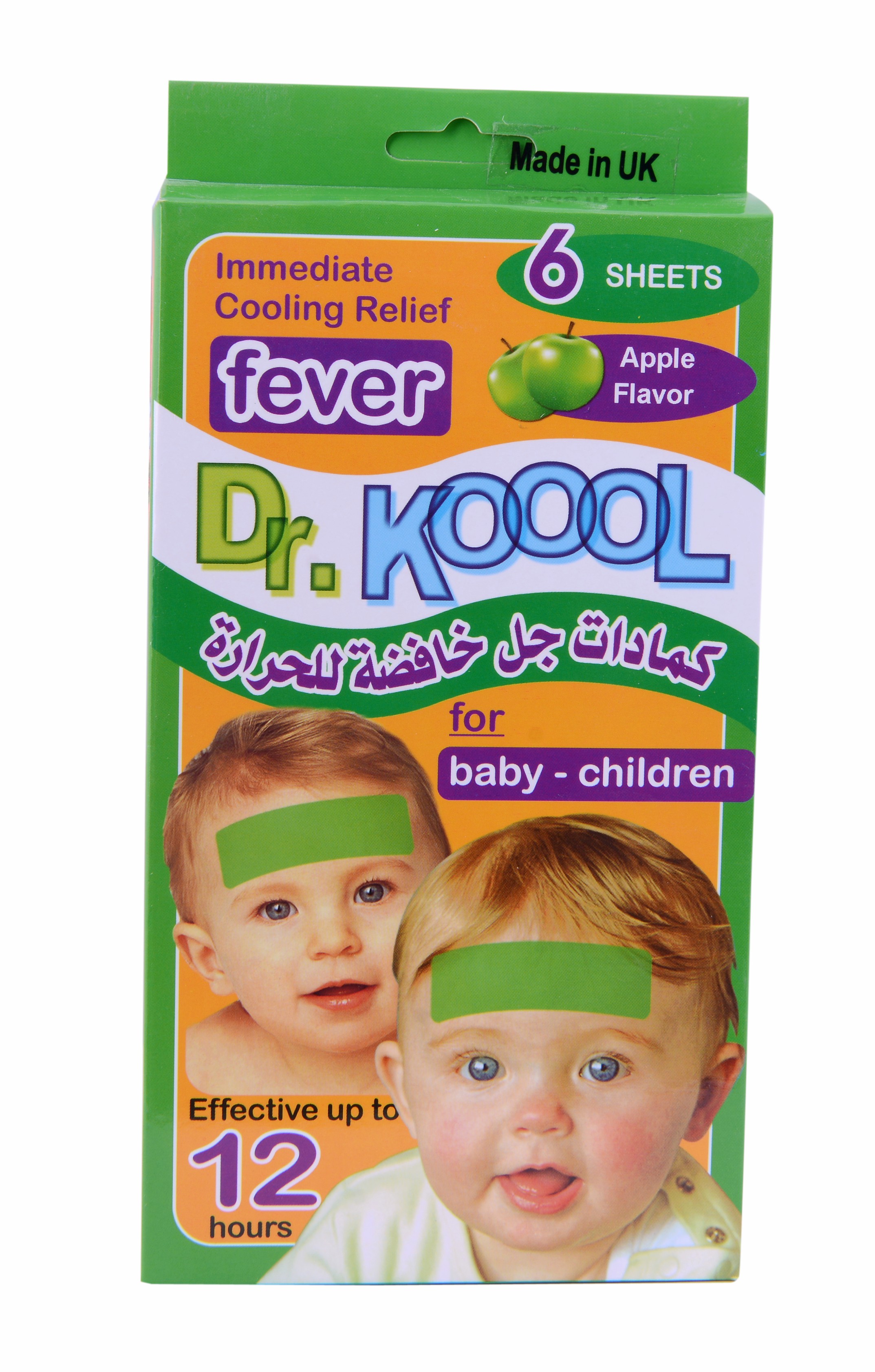 Cooling Gel Dr.Koool (Infant /Children) Applicator 6Sheet image number 0