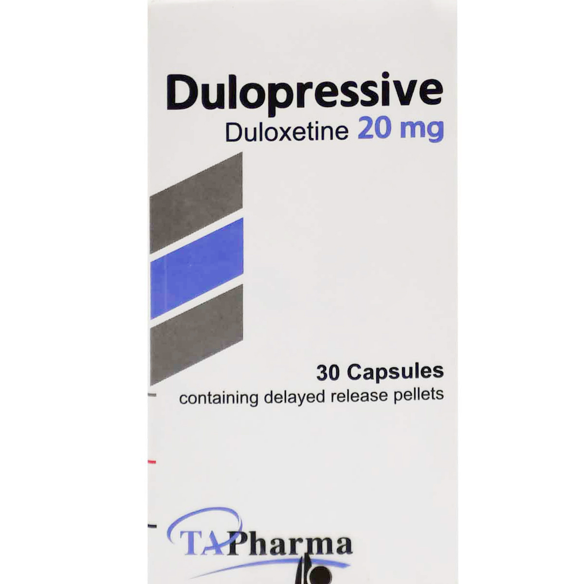 Dulopressive 20mg Delayed Release 30 Capsules image number 0