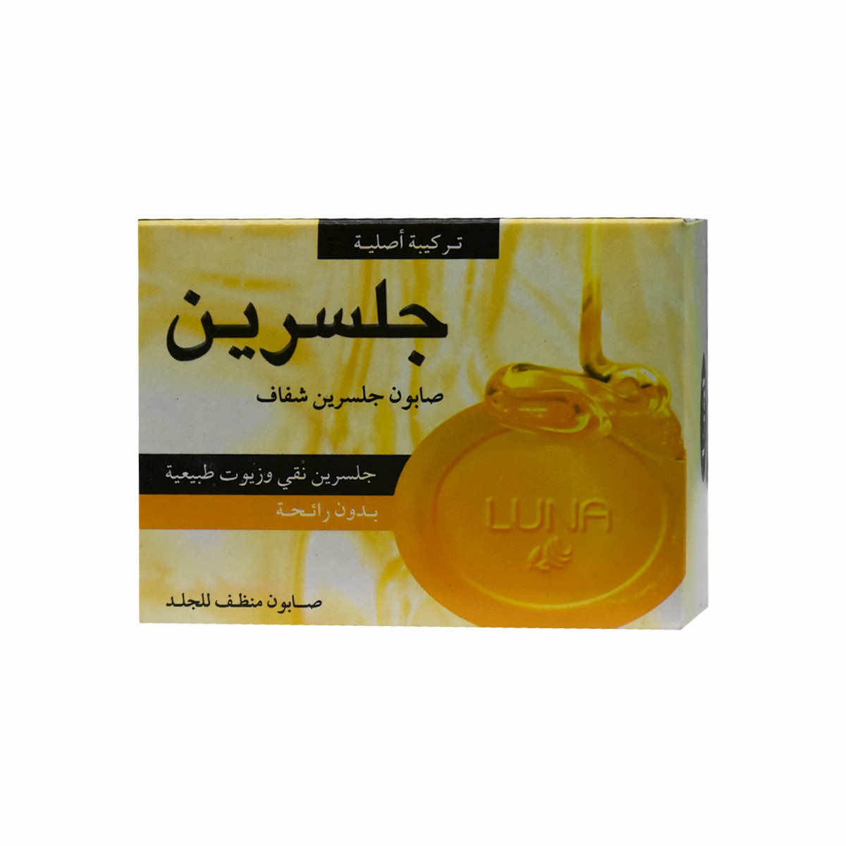Luna Glycerin Transparent Soap 72gm image number 0
