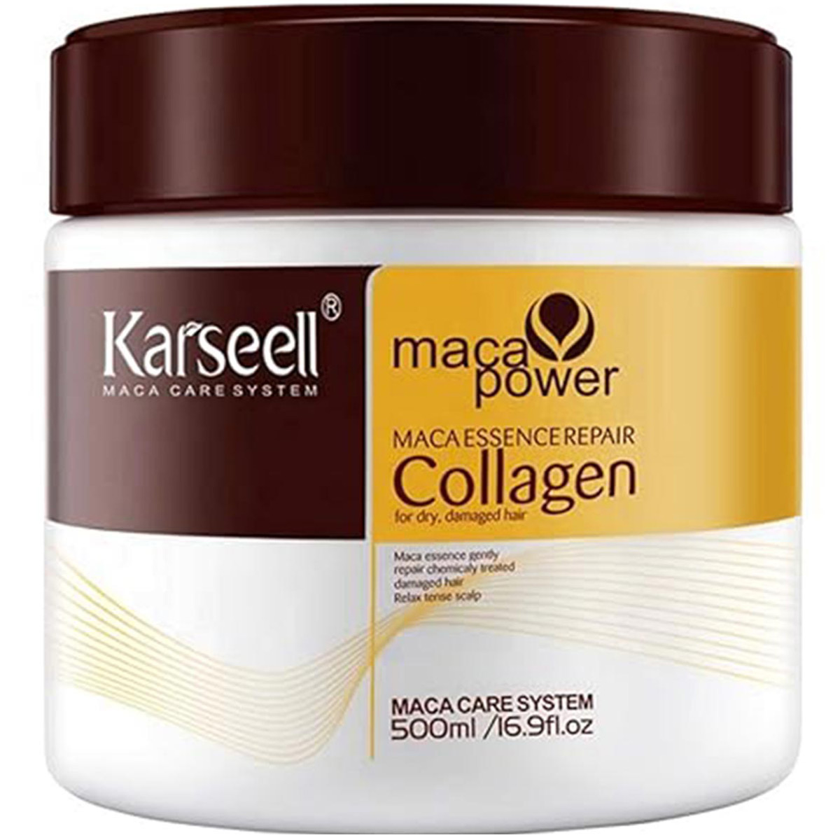 Karseell Collagen Hair Mask for Dry Hair 500ml image number 0