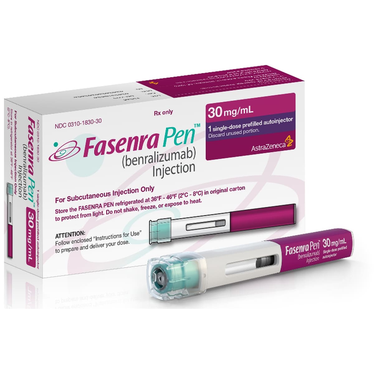Fasenra Pen 30mg/ml 1 Prefilled Pen (Refregirated) image number 0