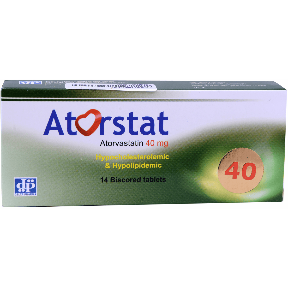 Atorstat 40mg 14Tab image number 0
