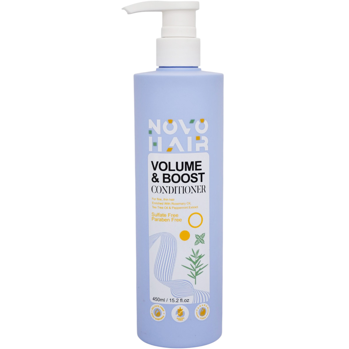 Novo Hair Volume and Boost Conditioner 450ml image number 0