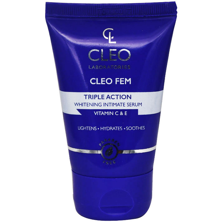 Cleo Fem Triple Action Whitening Intimate Serum 30ml image number 0