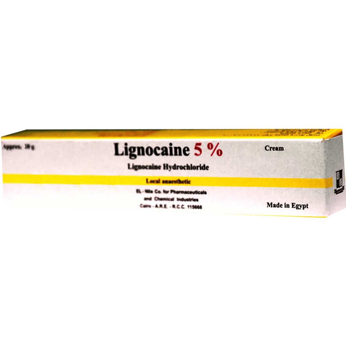 Lignocaine 5% Cream image number 0