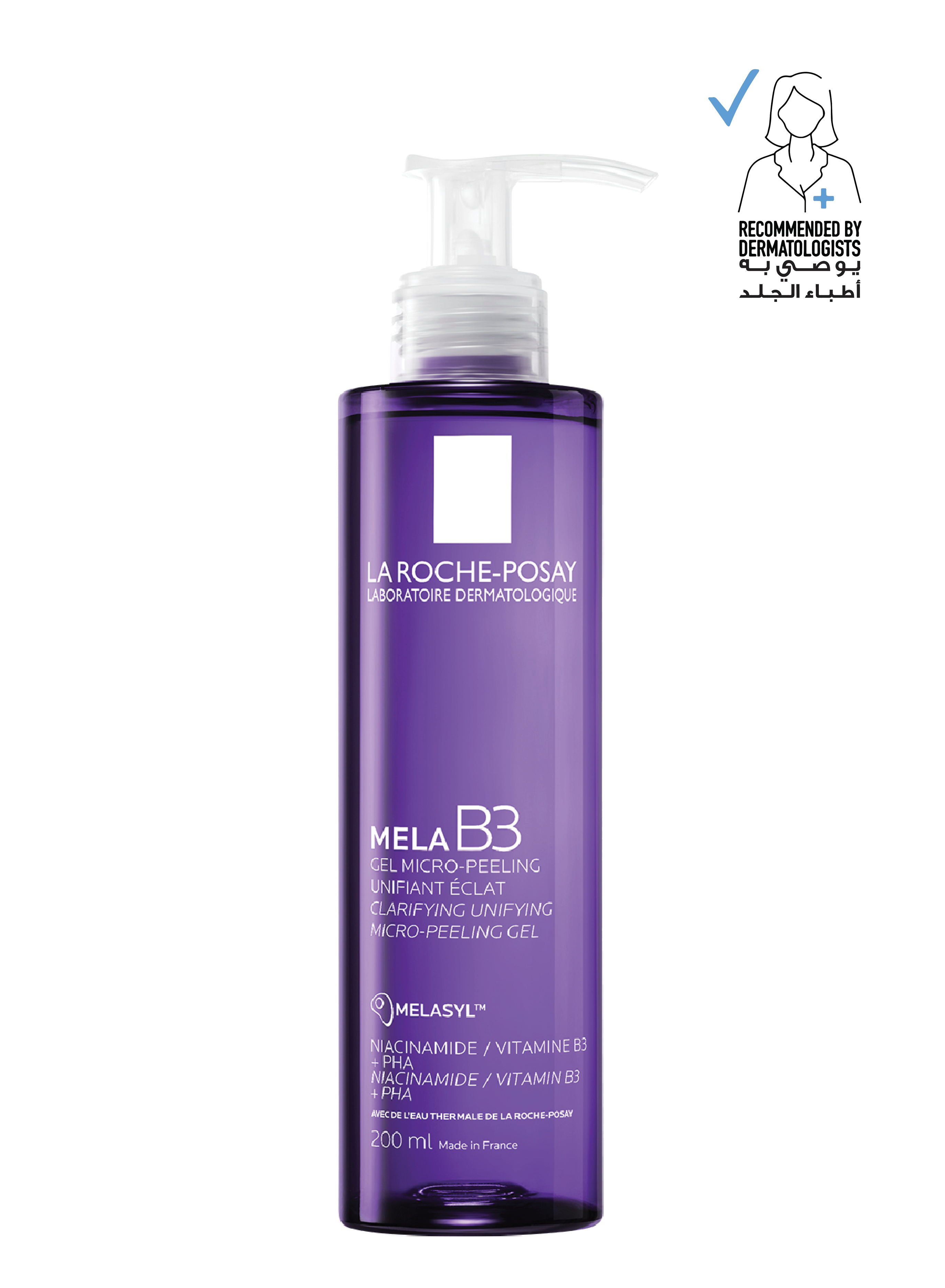 La Roche Mela B3 Micro Peeling Gel 200ml image number 0