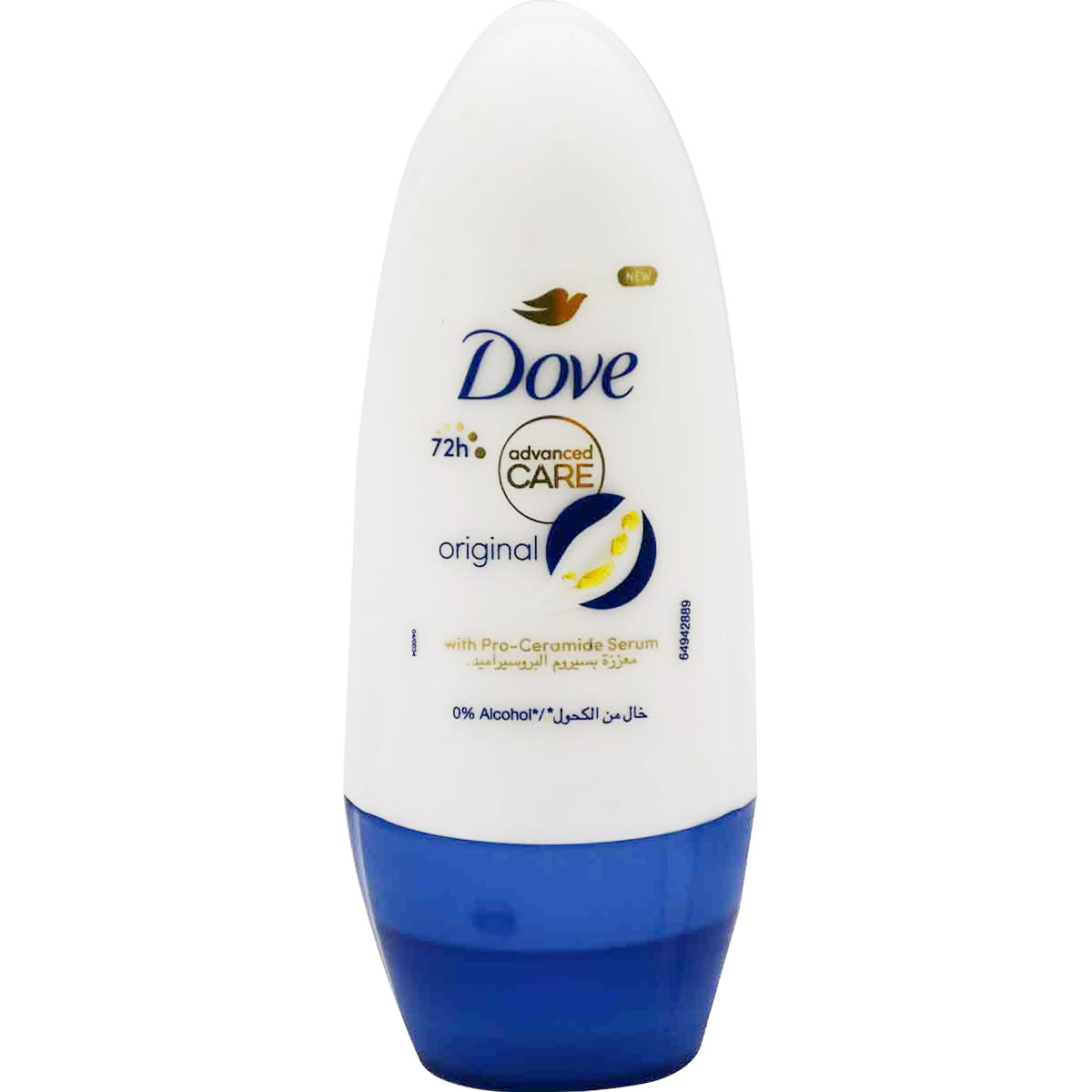 Dove Original Deodorant Roll On For Women 50 ml image number 0