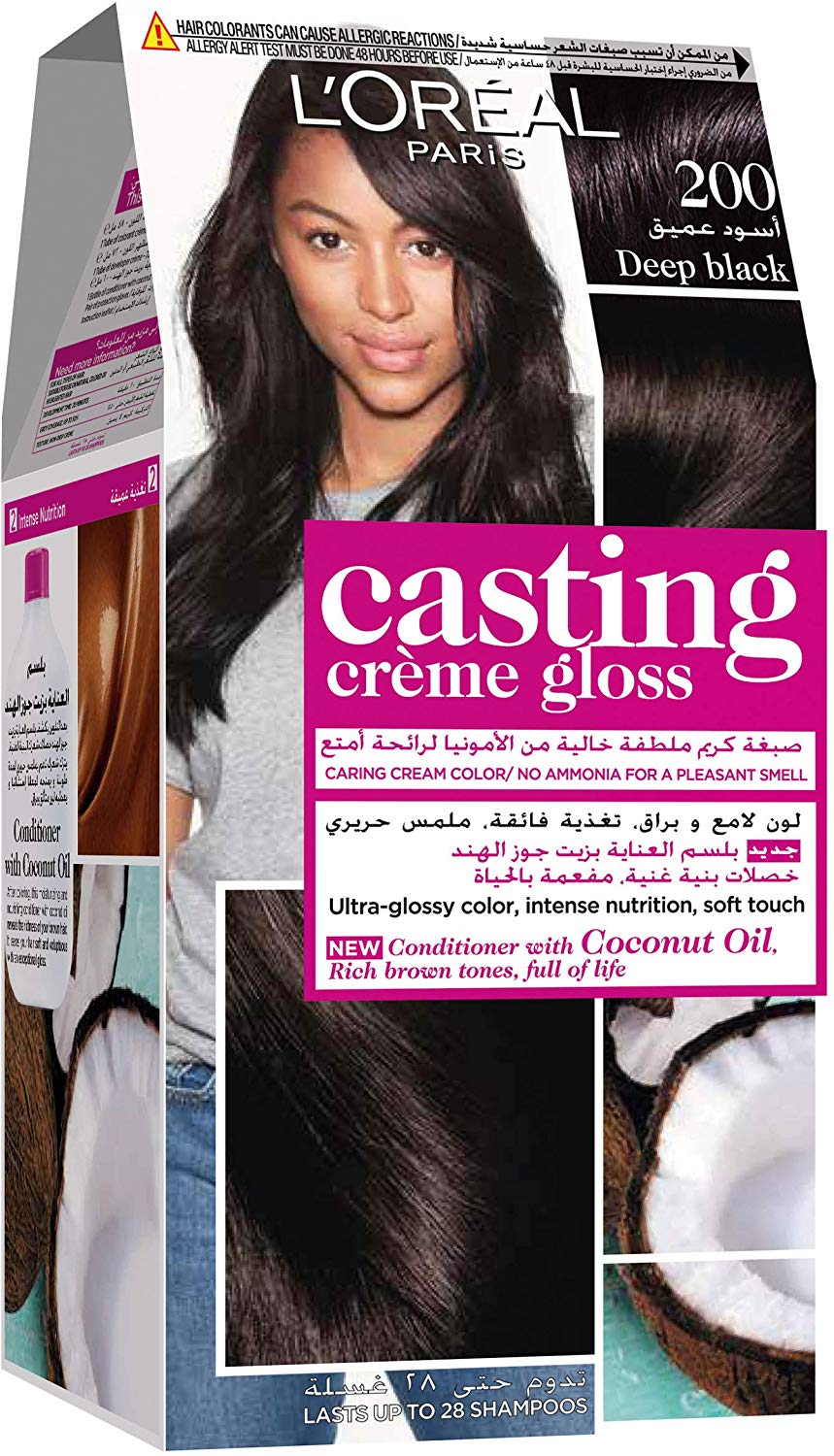 Loreal Casting Gloss Cream/200 (Deep Black) image number 0